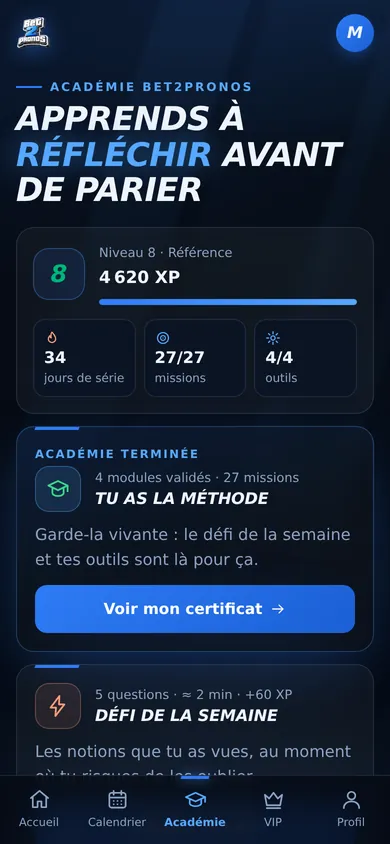 Écran Académie